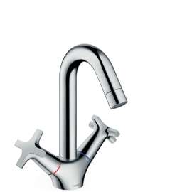 Hansgrohe Logis Classic Single-Hole Faucet 150 With Swivel Spout And Pop-Up Drain