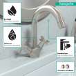 Hansgrohe Logis Classic Single-Hole Faucet 150 With Swivel Spout And Pop-Up Drain, 1.2 Gpm In Brushed Nickel, 71270821