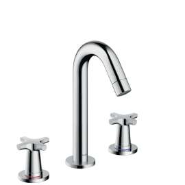 Hansgrohe Logis Classic Widespread Faucet 150 With Pop-Up Drain