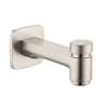 Hansgrohe Logis Tub Spout With Diverter In Brushed Nickel, 71412821