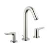 Hansgrohe Logis Widespread Faucet 150 With Pop-Up Drain, 1.2 Gpm In Brushed Nickel, 71533821