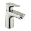 Hansgrohe Talis E Single-Hole Faucet 80 With Pop-Up Drain, 1.2 Gpm In Brushed Nickel, 71700821