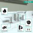 Hansgrohe Talis E Widespread Faucet 150 With Pop-Up Drain, 1.2 Gpm In Chrome, 71733001