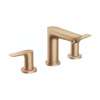 Hansgrohe Talis E Widespread Faucet 150 With Pop-Up Drain, 1.2 Gpm In Brushed Bronze, 71733141