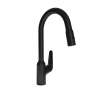 Hansgrohe Focus N Higharc Kitchen Faucet, 2-Spray Pull-Down, 1.75 Gpm In Matte Black, 71800671