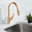 Hansgrohe Focus N Prep Kitchen Faucet, 2-Spray Pull-Down, 1.75 Gpm In Brushed Gold Optic, 71801251