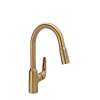 Hansgrohe Focus N Prep Kitchen Faucet, 2-Spray Pull-Down, 1.75 Gpm In Brushed Gold Optic, 71801251