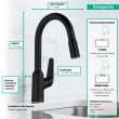 Hansgrohe Focus N Prep Kitchen Faucet, 2-Spray Pull-Down, 1.75 Gpm