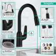 Hansgrohe Focus N Prep Kitchen Faucet, 2-Spray Pull-Down, 1.75 Gpm