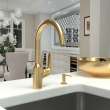 Hansgrohe Focus N Bar Faucet, 1.75 Gpm In Brushed Gold Optic, 71802251
