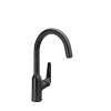 Hansgrohe Focus N Bar Faucet, 1.75 Gpm In Brushed Black Chrome, 71802341
