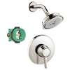 KS15404-04070PN Croma C 100 Showerhead Kit with PBV Trim and Rough-in in Polished Nickel
