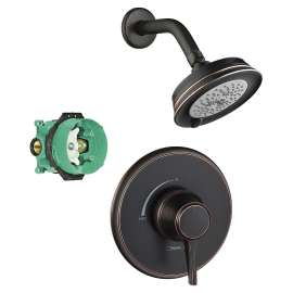 KS15404-04070RB Croma C 100 Showerhead Kit with PBV Trim and Rough-in in Rubbed Bronze
