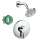 KS04233-27457PC Raindance S 120 Air 3-Jet Showerhead Kit with PBV Trim and Rough-in in Chrome