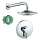 KS04233-27474PC Raindance Downpour Air 10-in Showerhead Kit with PBV Trim and Rough-in in Chrome