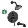 KST15753-04070-88RB Croma C 100 Showerhead Kit with Tub Spout Thermostatic Trim with Diverter and Rough-in in Rubbed Bronze