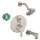 KST04231-04340-13BN Raindance S 100 3-Jet Showerhead 2.0GPM Kit with Tub Spout Thermostatic Trim with Diverter and Rough-in in Brushed Nickel