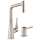 KK04508-04539SO Metris HighArc Prep Kitchen Faucet with Soap Dispenser in Steel Optic