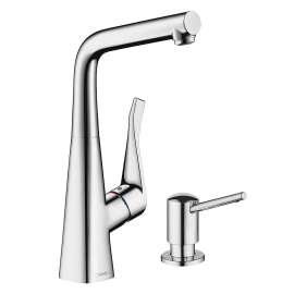 KK04509-04539 Metris Bar Kitchen Faucet with Soap Dispenser