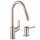 KK04505-04539SO Focus HighArc Pull-Down 1.75gpm Kitchen Faucet with Soap Dispenser in Steel Optic