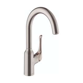 Hansgrohe Allegro N Bar Faucet, 1.75 Gpm In Stainless Steel Optic, 71845801