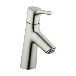Hansgrohe Talis S Single-Hole Faucet 80 With Pop-Up Drain, 1.2 Gpm In Brushed Nickel, 72010821