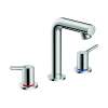 Hansgrohe Talis S Widespread Faucet 150 With Pop-Up Drain, 1.2 Gpm In Chrome, 72130001