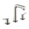 Hansgrohe Talis S Widespread Faucet 150 With Pop-Up Drain, 1.2 Gpm In Brushed Nickel, 72130821