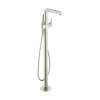 Hansgrohe Talis S Freestanding Tub Filler Trim With 1.75 Gpm Handshower In Brushed Nickel, 72413821