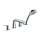 Hansgrohe Talis S 4-Hole Roman Tub Set Trim With 1.8 Gpm Handshower In Chrome, 72414001