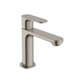 Hansgrohe Rebris S Single-Hole Faucet 110 With Pop-Up Drain, 1.2 Gpm In Brushed Nickel, 72517821