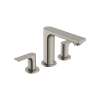 Hansgrohe Rebris E Widespread Faucet 110 With Pop-Up Drain, 1.2 Gpm In Brushed Nickel, 72532821