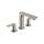 Hansgrohe Rebris E Widespread Faucet 110 With Pop-Up Drain, 1.2 Gpm In Brushed Nickel, 72532821