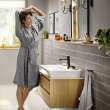 Hansgrohe Rebris E Single-Hole Faucet 110 With Pop-Up Drain, 1.2 Gpm In Matte Black, 72557671