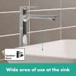 Hansgrohe Rebris E Single-Hole Faucet 240, 1.2 Gpm In Chrome, 72564001