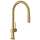 Hansgrohe Talis N Higharc Kitchen Faucet, O-Style, 2-Spray Pull-Down, 1.75 Gpm In Brushed Gold Optic, 72800251
