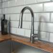 Hansgrohe Talis S Higharc Kitchen Faucet, 2-Spray Pull-Down, 1.75 Gpm In Brushed Black Chrome, 72813341