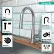 Hansgrohe Talis S Higharc Kitchen Faucet, 2-Spray Pull-Down, 1.75 Gpm In Stainless Steel Optic, 72813801