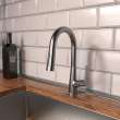 Hansgrohe Talis S Prep Kitchen Faucet, 2-Spray Pull-Down, 1.75 Gpm In Brushed Black Chrome, 72815341