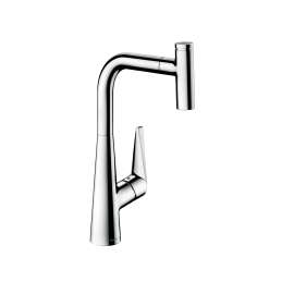 Hansgrohe Talis Select S Prep Kitchen Faucet, 1-Spray Pull-Out, 1.75 Gpm In Chrome, 72822001