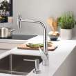 Hansgrohe Talis Select S Higharc Kitchen Faucet, 2-Spray Pull-Out, 1.75 Gpm In Chrome, 72823001