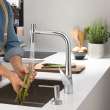 Hansgrohe Talis Select S Higharc Kitchen Faucet, 2-Spray Pull-Out, 1.75 Gpm In Chrome, 72823001