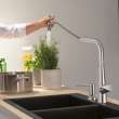 Hansgrohe Talis Select S Higharc Kitchen Faucet, 2-Spray Pull-Out, 1.75 Gpm In Chrome, 72823001