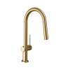 Hansgrohe Talis N Higharc Kitchen Faucet, A-Style 2-Spray Pull-Down, 1.75 Gpm In Brushed Bronze, 72846141