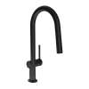 Hansgrohe Talis N Higharc Kitchen Faucet, A-Style 2-Spray Pull-Down, 1.75 Gpm In Matte Black, 72846671