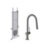 Hansgrohe Talis N Higharc Kitchen Faucet, A-Style, 2-Spray Pull-Down, With Sbox, 1.75 Gpm In Brushed Black Chrome, 72850341