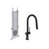 Hansgrohe Talis N Higharc Kitchen Faucet, A-Style 2-Spray Pull-Down With Sbox, 1.75 Gpm In Matte Black, 72850671