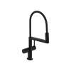 Hansgrohe Talis N Semi-Pro Powderspray Kitchen Faucet 1.75 Gpm In Matte Black, 72861671