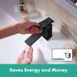 Hansgrohe Tecturis E Single-Hole Faucet 80 With Pop-Up Drain, 1.2 Gpm In Matte Black, 73002671