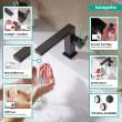 Hansgrohe Tecturis E Single-Hole Fine 110, 1.2 Gpm In Matte Black, 73021671